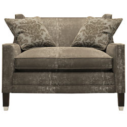 Duresta Grayson Reading Chair, Umber Leg Pimlico Mink